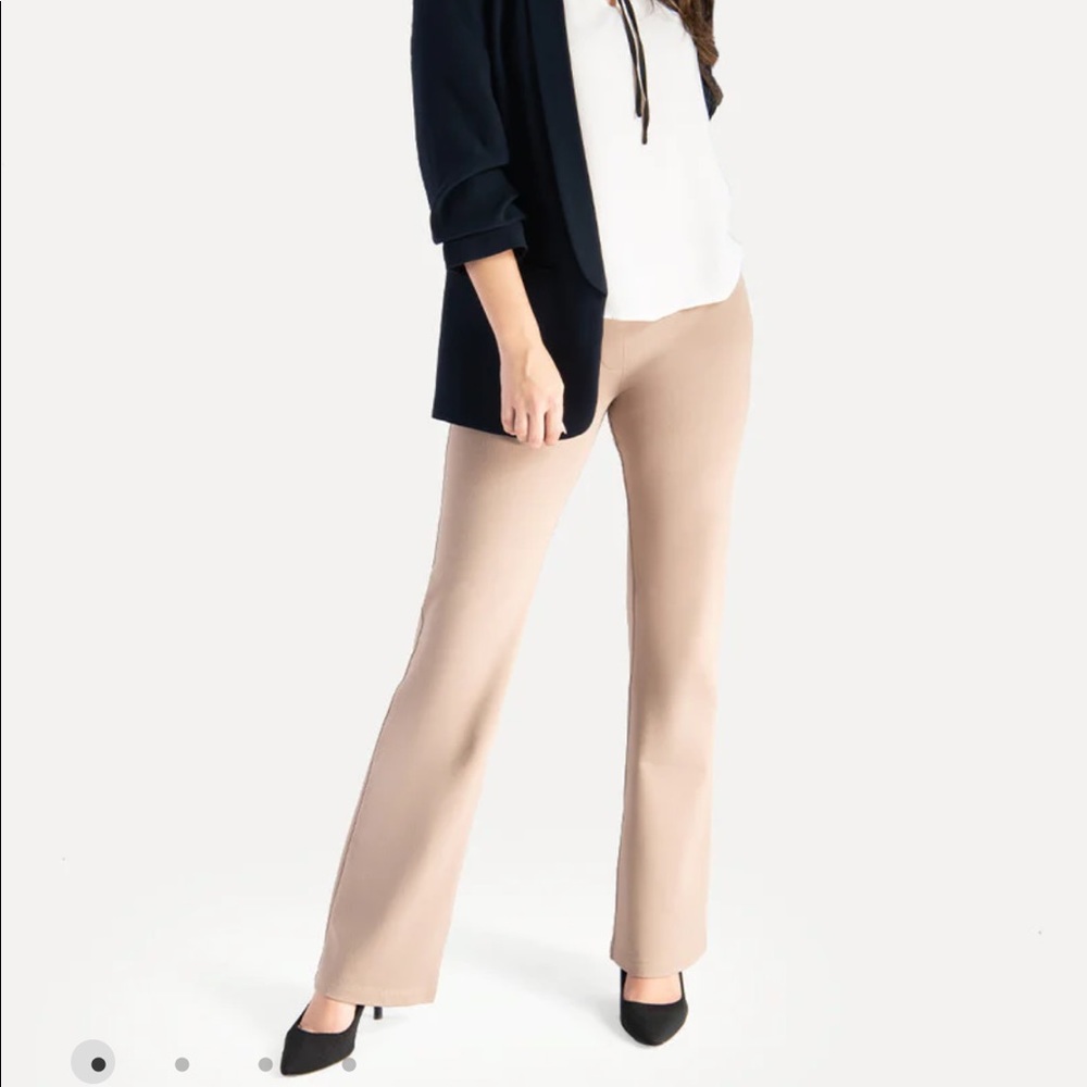 Betabrand Boot-Cut | Classic Dress Pant Yoga Pants